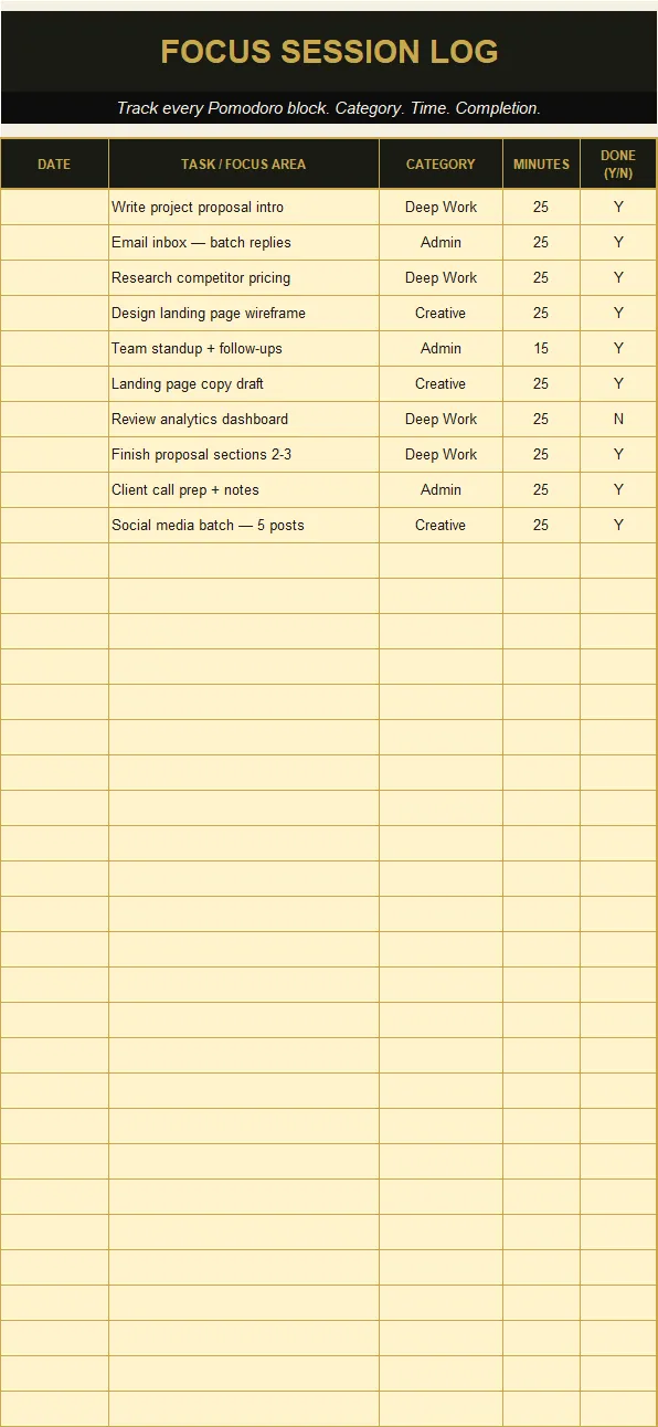 ADHD Momentum Builder preview