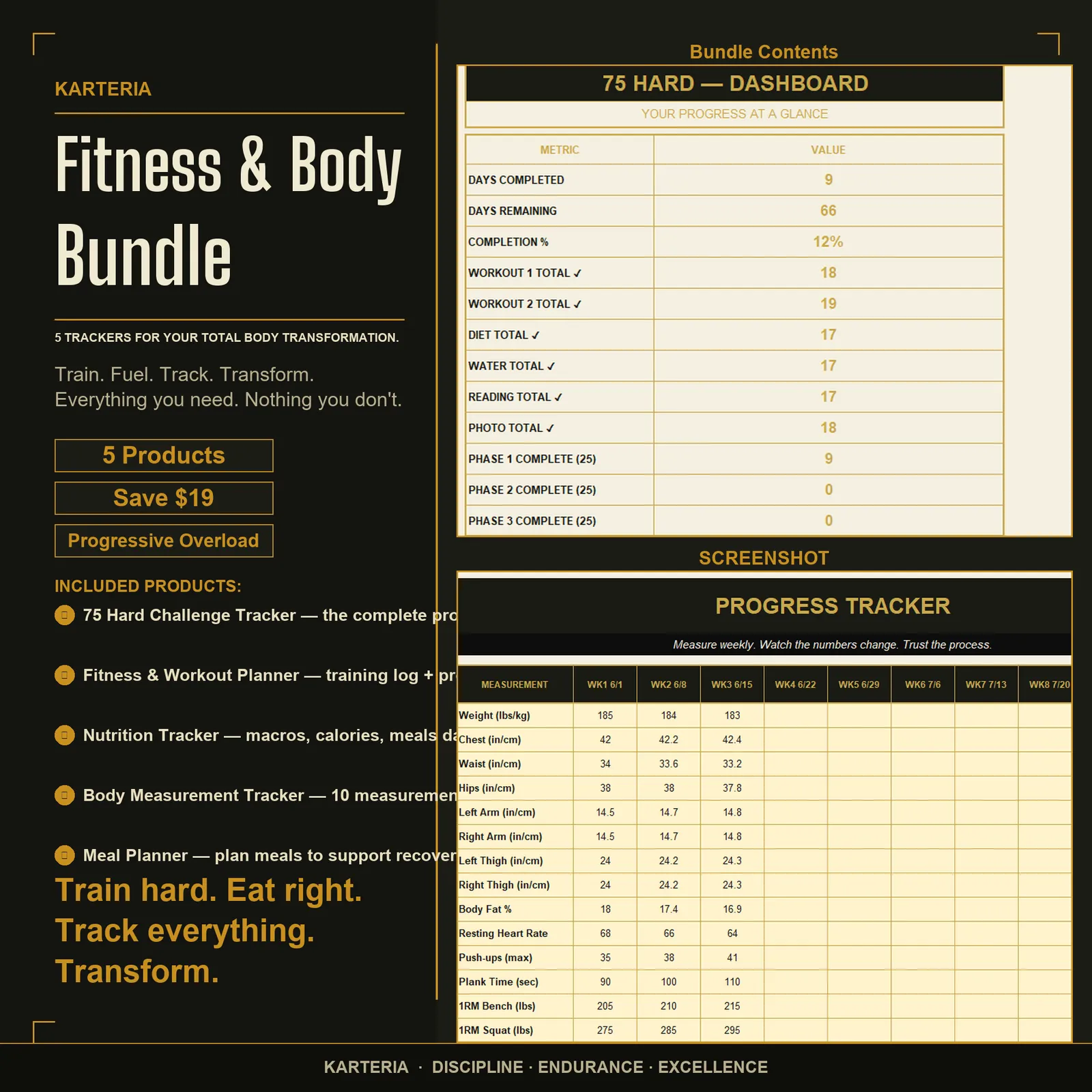 Fitness & Body Bundle