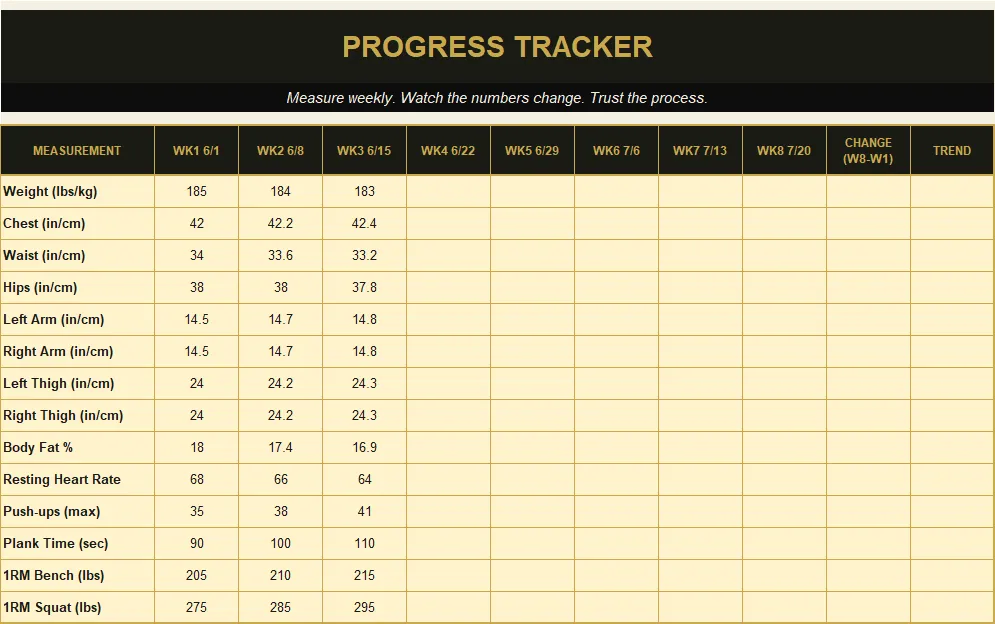 Fitness & Workout Planner preview