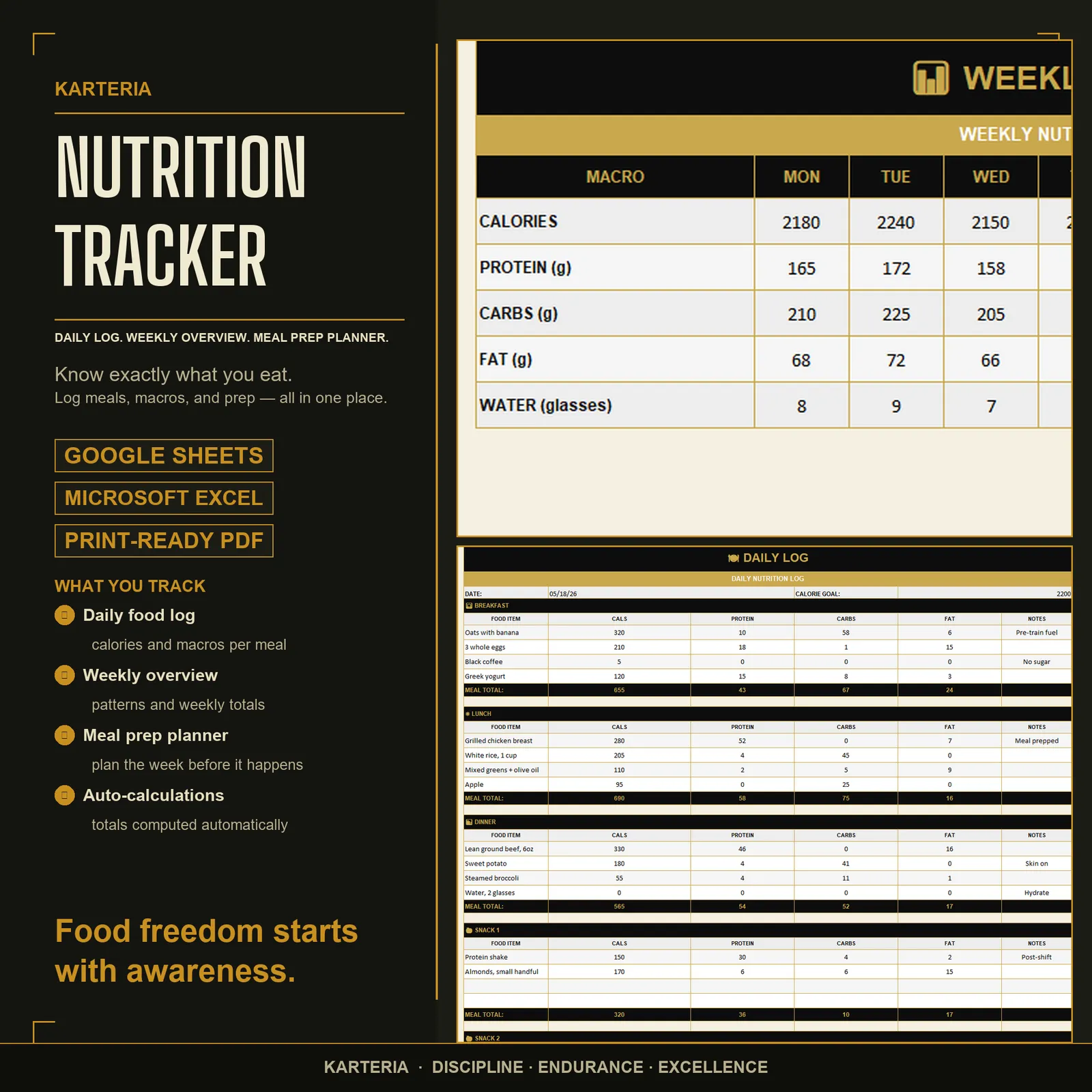 Nutrition Tracker