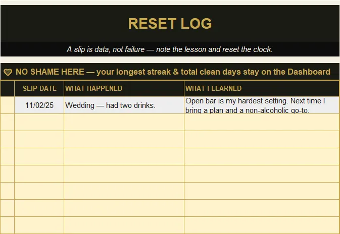 Sobriety & Recovery Tracker preview
